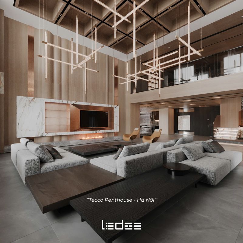 Tìm hiểu về biểu đồ CRI và xu hướng TM-30 trong chiếu sáng kiến trúc 8 Ứng dụng biểu đồ CRI & TM-30 trong chiếu sáng chung cư cao cấp, penthouse, villa,...