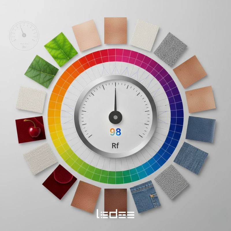 Tìm hiểu về biểu đồ CRI và xu hướng TM-30 trong chiếu sáng kiến trúc 5 Chỉ số Fidelity Rf đo độ trung thực màu sắc của TM-30 và biểu đồ CRI