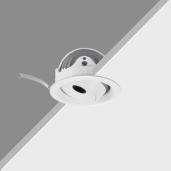 SOLAR Series | Đèn LED âm trần chỉnh hướng chiếu DN102B SL3 Trim Có viền