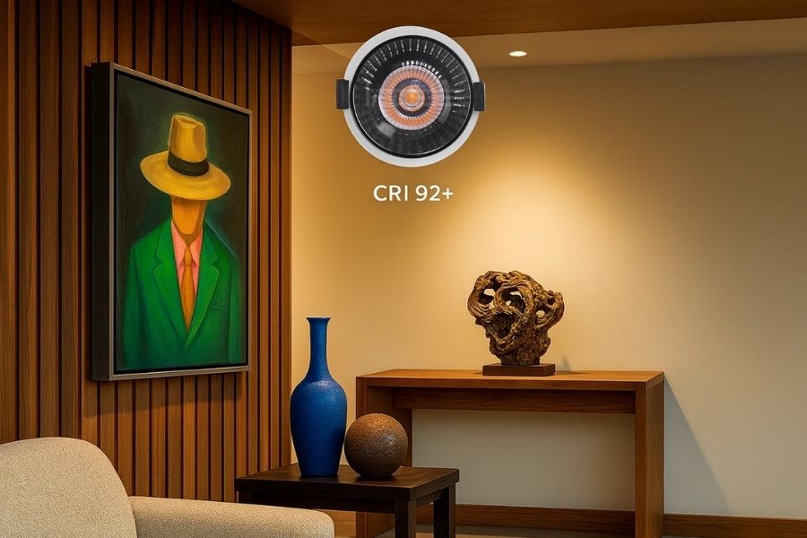 Đèn LED âm trần RS045B 10 Đèn LED âm trần spotlight RS045B Ledee có độ hoàn màu cao