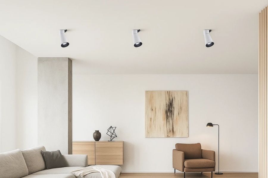 FOCUS Series | Đèn LED spotlight âm trần 5W RS102B 9 Đèn rọi âm trần chỉnh hướng 5W RS102B Ledee