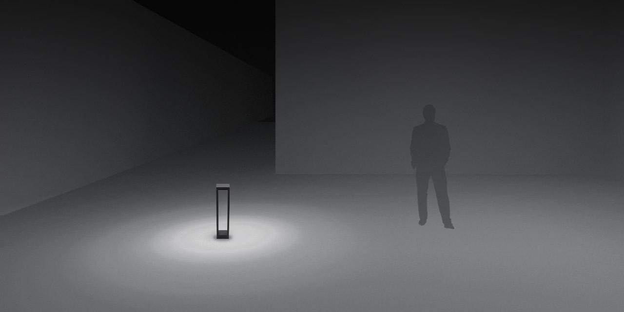 Bollard | Đèn nấm BCP386 vuông 10 e360 iway
