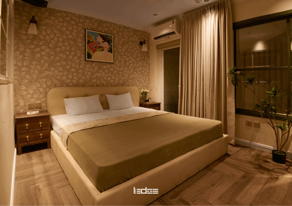 LEDEE thực hiện thiết kế chiếu sáng phong cách FarmHouse trong căn hộ tại khu Onsen, Ecopark