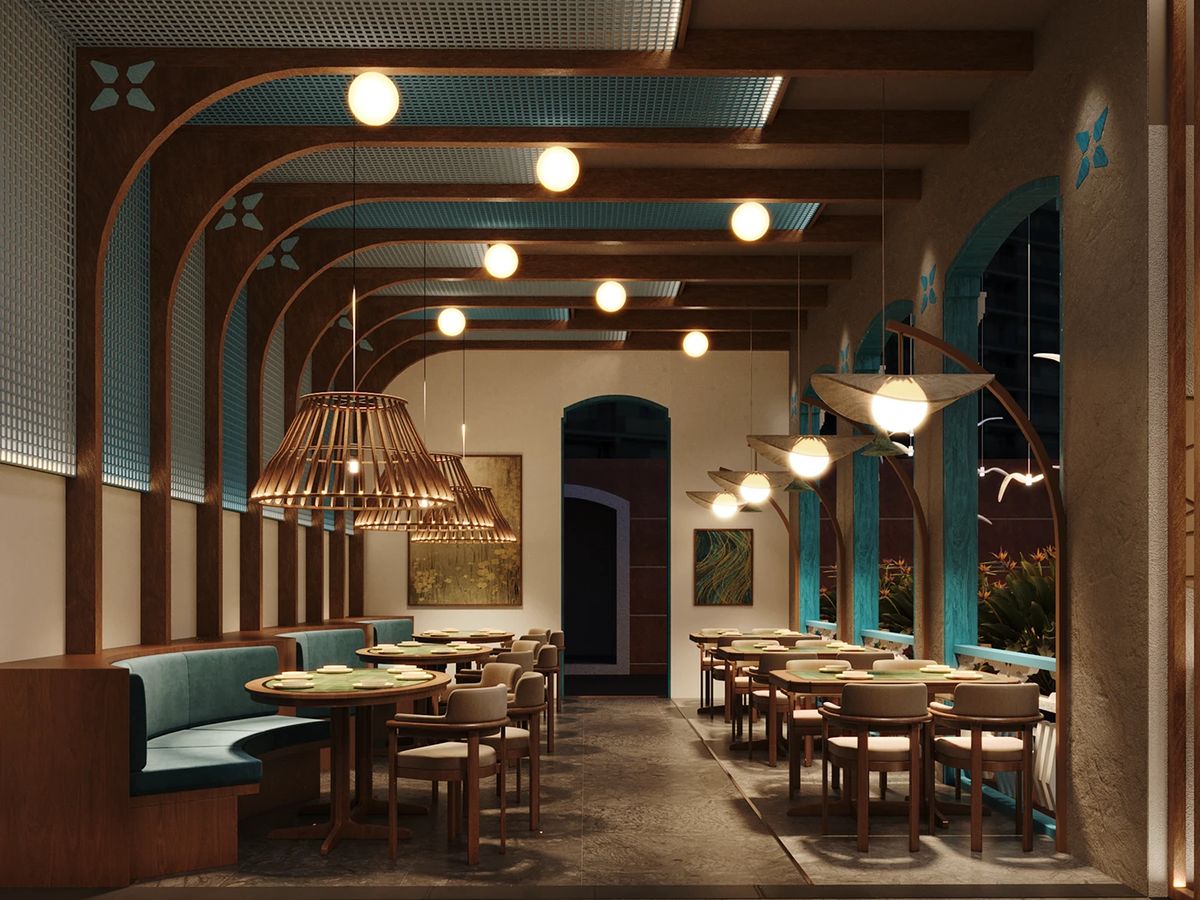 thiet-ke-chieu-sang-nha-hang-ledee