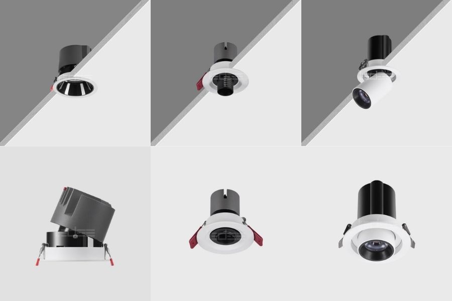 Thiết kế chiếu sáng phong cách tối giản Minimalism - Tinh gọn nhưng đủ đầy 12 Thiết kế chiếu sáng phong cách tối giản sử dụng đèn chiếu điểm tạo điểm nhấn