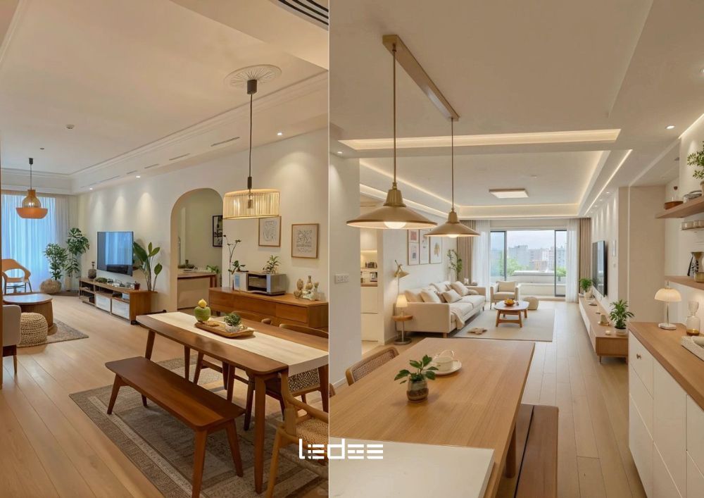 Hướng dẫn thiết kế đèn chiếu sáng trong nhà - vừa đỡ chói vừa đủ sáng và tiết kiệm 5 Tận dụng ánh sáng tự nhiên