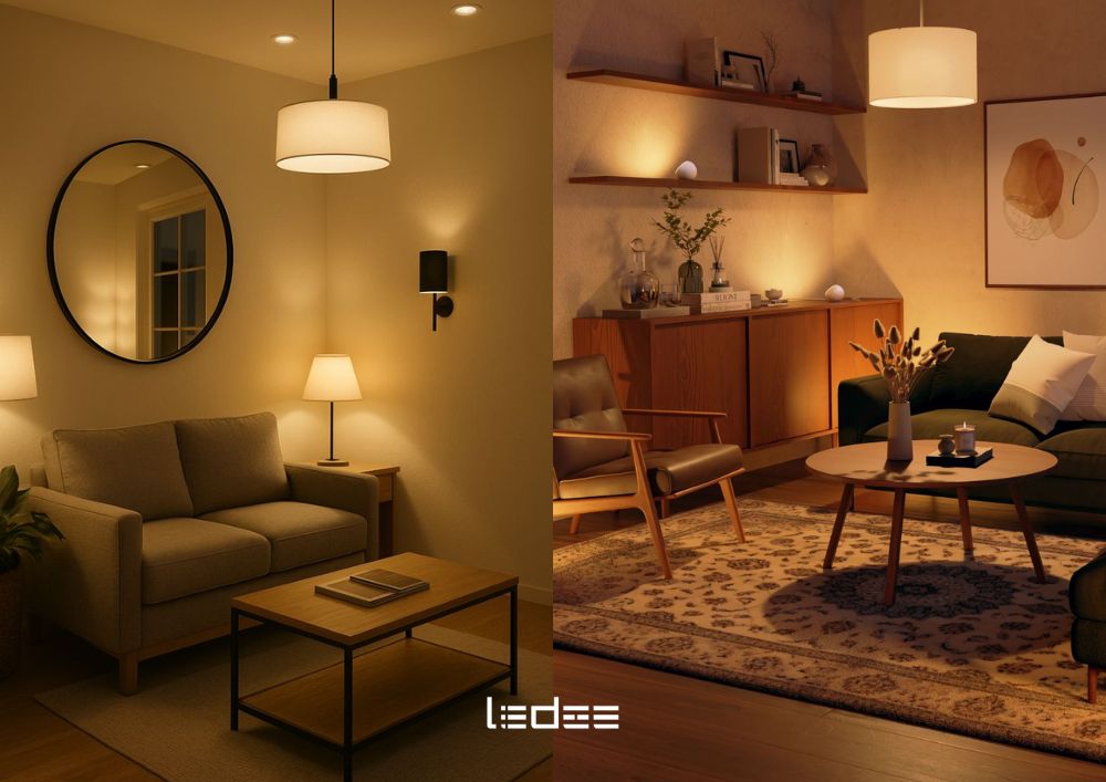 Hướng dẫn thiết kế đèn chiếu sáng trong nhà - vừa đỡ chói vừa đủ sáng và tiết kiệm 7 Kết hợp đèn trang trí và đèn chức năng trong thiết kế đèn chiếu sáng trong nhà