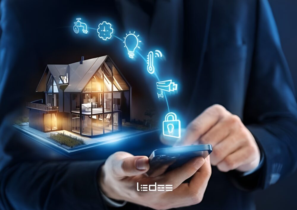 Hướng dẫn thiết kế đèn chiếu sáng trong nhà - vừa đỡ chói vừa đủ sáng và tiết kiệm 6 Sử dụng công nghệ chiếu sáng thông minh trong chiếu sáng nhà ở