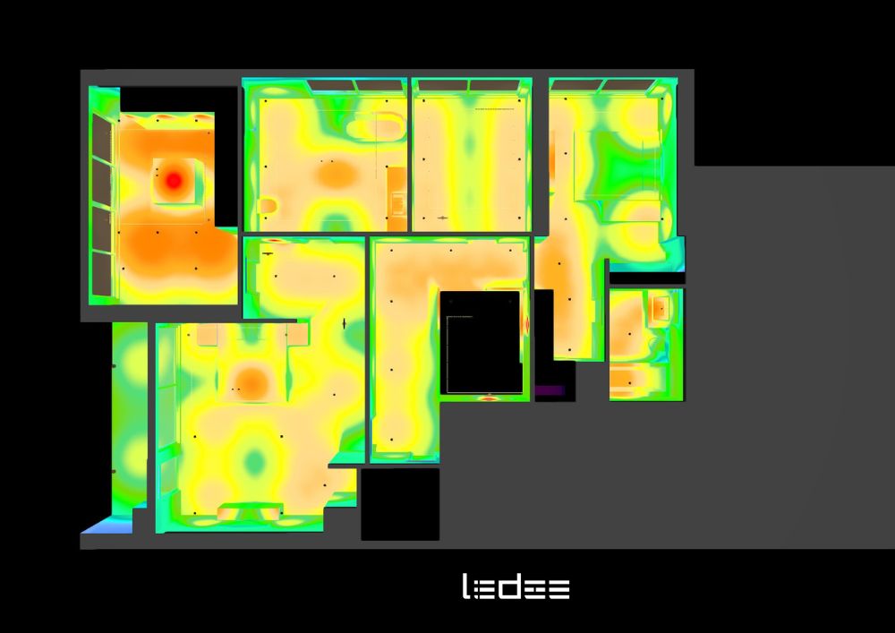 Hệ thống chiếu sáng trong nhà: Từ góc nhìn kỹ thuật đến trải nghiệm sử dụng 5 Tính toán chiếu sáng trong nhà bằng phần mềm mô phỏng Dialux