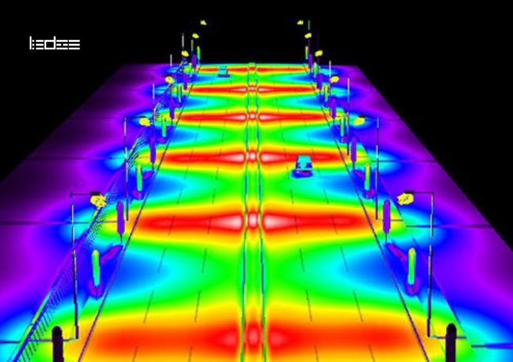 Thiết kế chiếu sáng đường phố theo TCVN & Tối ưu chi phí toàn diện 9 Mô phỏng tiêu chuẩn chiếu sáng đường phố bằng Dialux